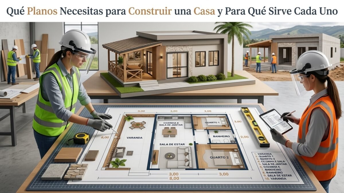 Qué Planos Necesitas para Construir una Casa y Para Qué Sirve Cada Uno - Constructora Lencova