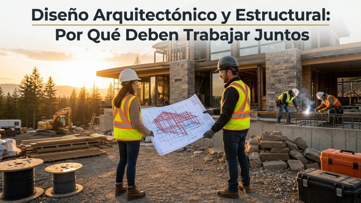 Diseño Arquitectónico y Estructural: Por Qué Deben Trabajar Juntos - Constructora Lencova