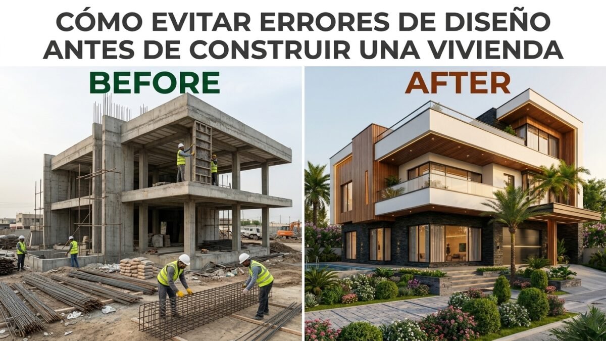 Cómo Evitar Errores de Diseño Antes de Construir una Vivienda - Constructora Lencova