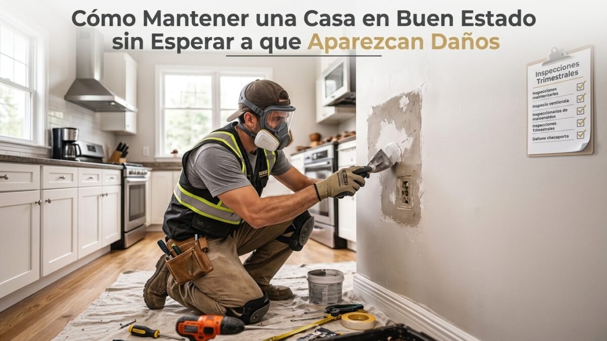 Cómo Mantener una Casa en Buen Estado sin Esperar a que Aparezcan Daños - Constructora Lencova