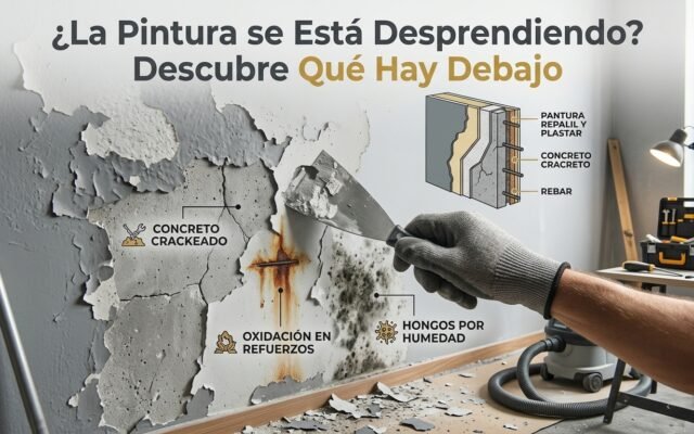 ¿La Pintura se Está Desprendiendo? Descubre Qué Hay Debajo