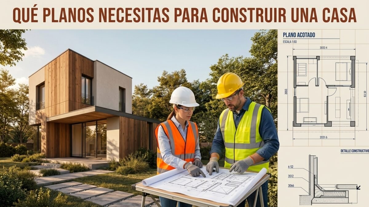 Qué Planos Necesitas para Construir una Casa - Constructora Lencova