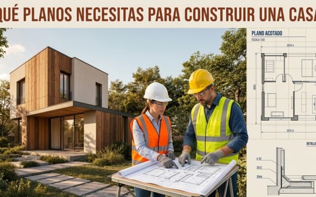 Qué Planos Necesitas para Construir una Casa - Constructora Lencova