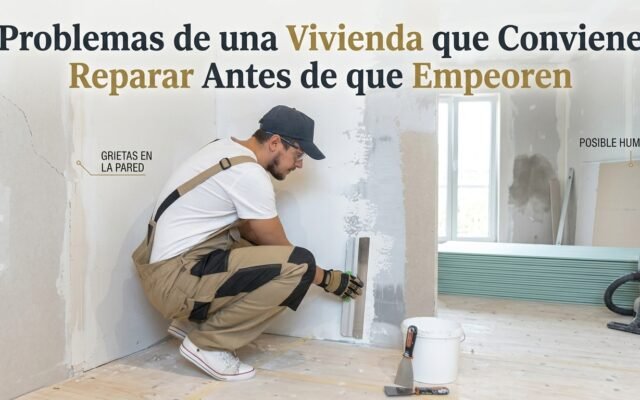 Problemas de una Vivienda que Conviene Reparar Antes de que Empeoren