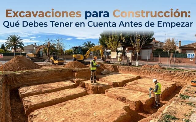 Excavaciones para Construcción: Qué Debes Tener en Cuenta Antes de Empezar - Constructora Lencova