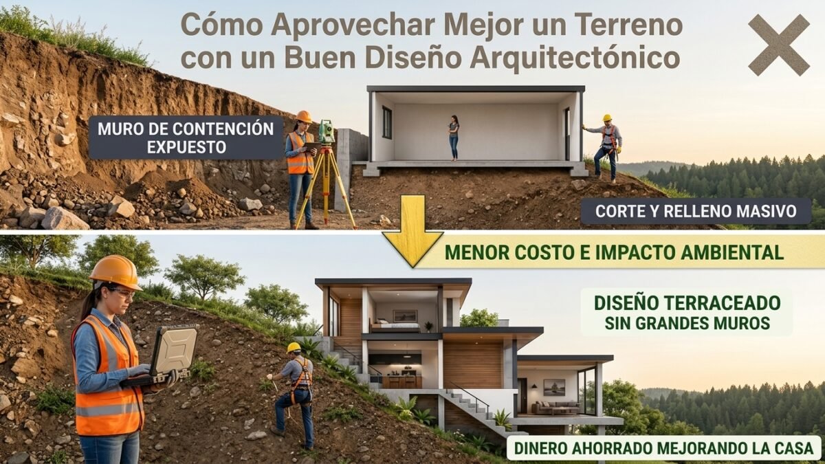Cómo Aprovechar Mejor un Terreno con un Buen Diseño Arquitectónico - Constructora Lencova