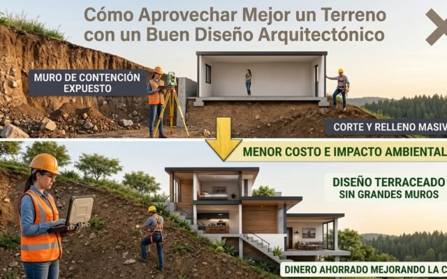Cómo Aprovechar Mejor un Terreno con un Buen Diseño Arquitectónico - Constructora Lencova