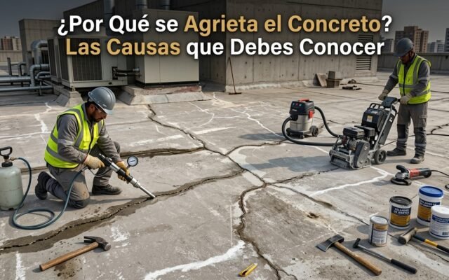 ¿Por Qué se Agrieta el Concreto? Las Causas que Debes Conocer