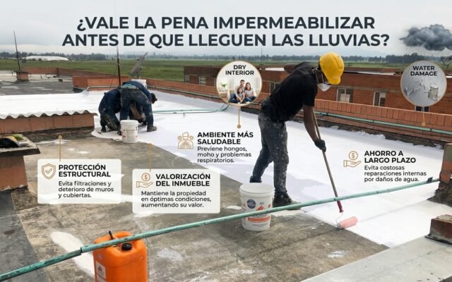 ¿Vale la Pena Impermeabilizar Antes de que Lleguen las Lluvias? - Constructora Lencova