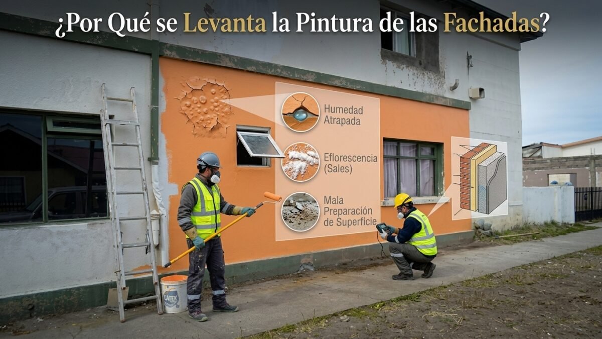 ¿Por Qué se Levanta la Pintura de las Fachadas? - Constructora Lencova