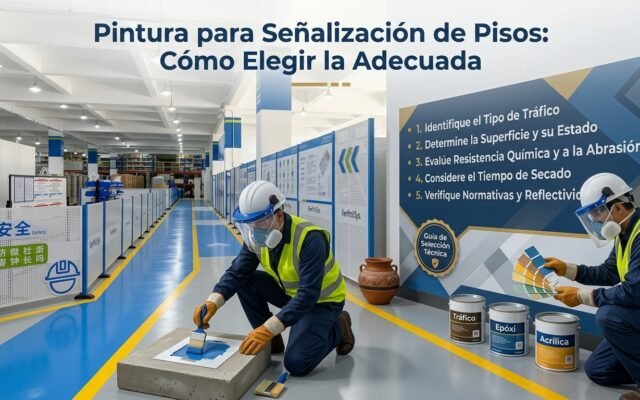 Pintura para Señalización de Pisos: Cómo Elegir la Adecuada - Constructora Lencova
