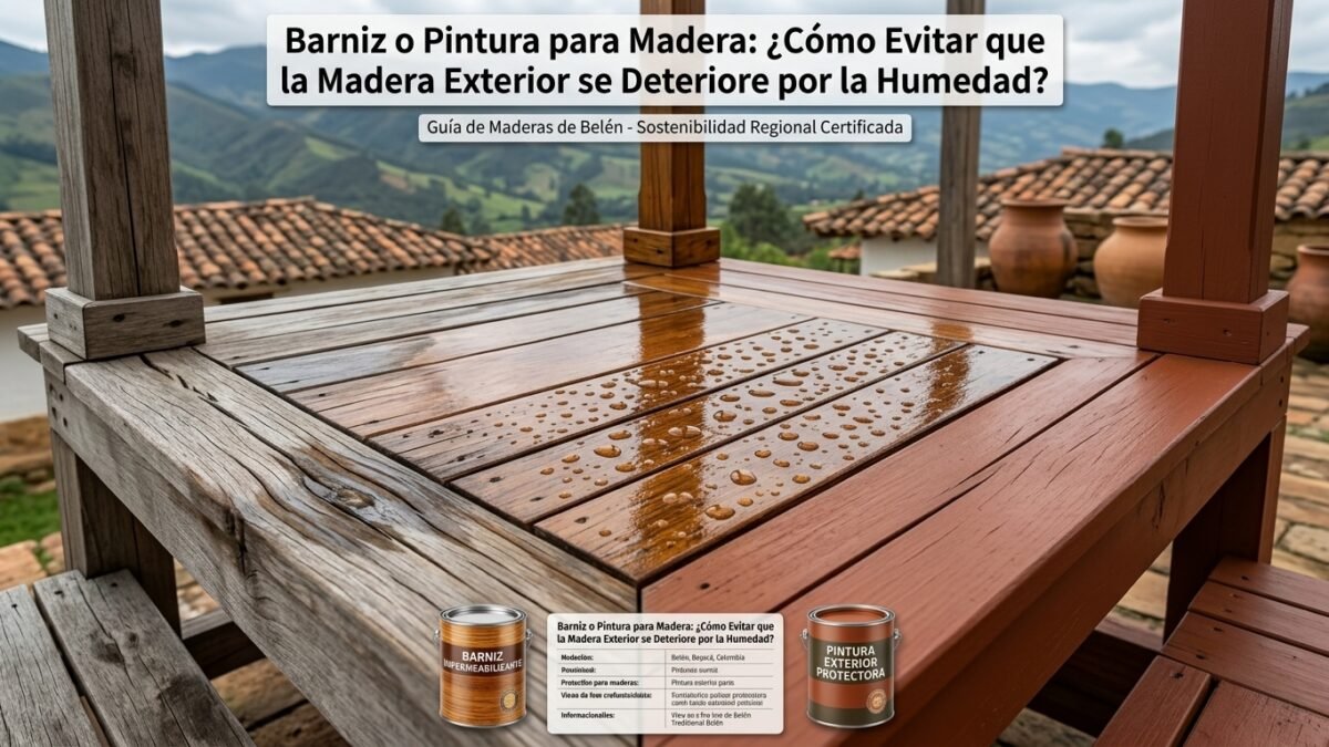 Cómo Evitar que la Madera Exterior se Deteriore por la Humedad - Constructora Lencova