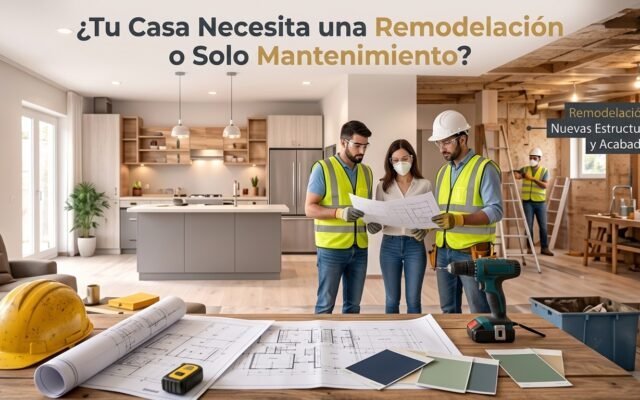 ¿Tu Casa Necesita una Remodelación o Solo Mantenimiento?