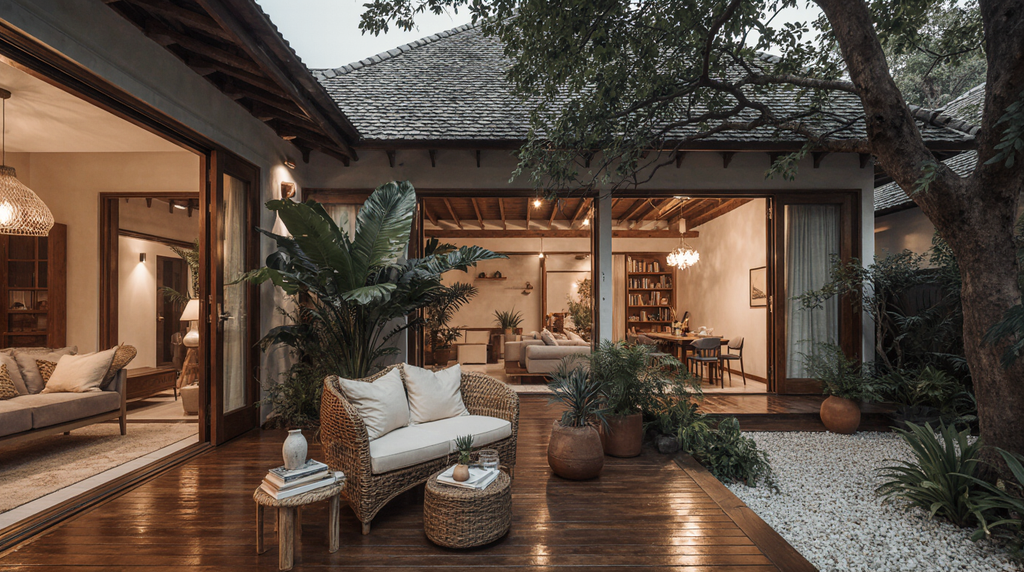 Esta Fotografa Muestra Una Encantadora Residencia Campestre De Estilo Tropical Y Concepto Abierto C Egxrcm6u7yvusrqvx97v